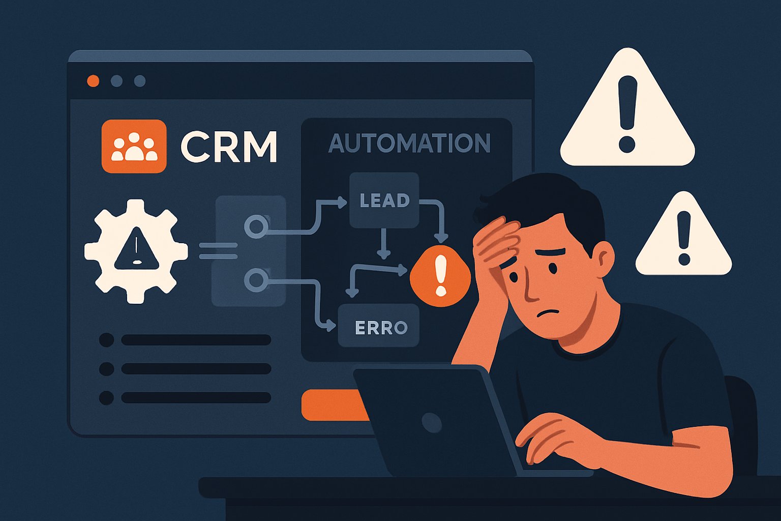 Mal configurer le CRM LeadFlow Automation : ce qui plante